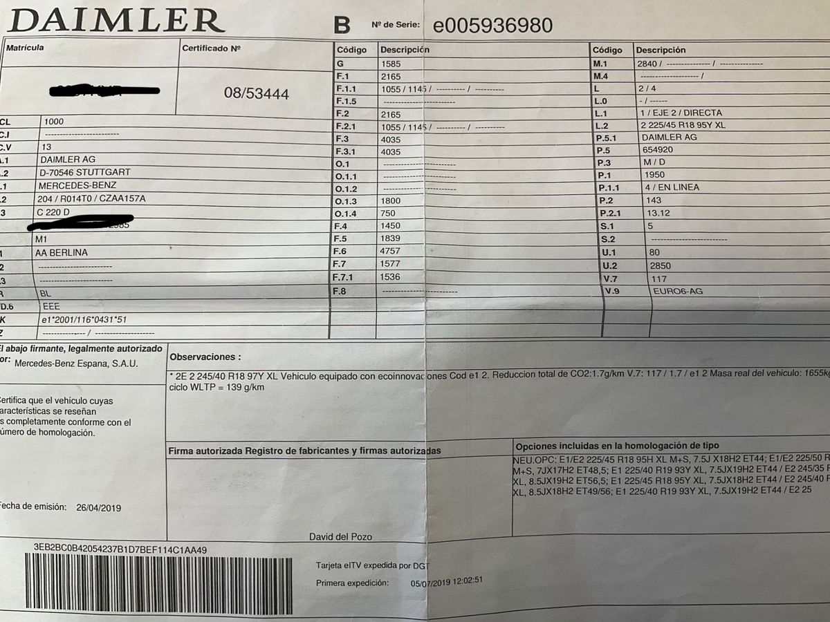 Mercedes-Benz C-Klasse d'occasion