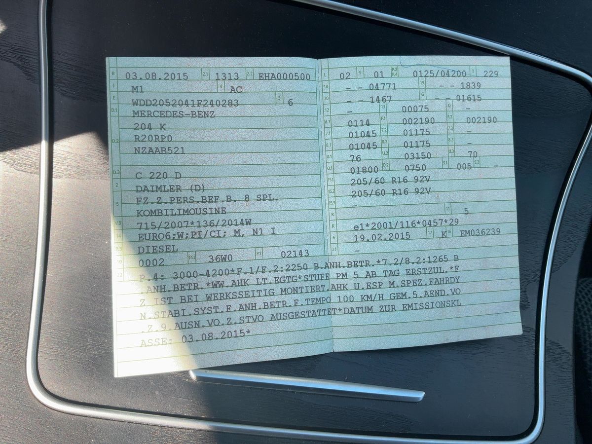 Mercedes-Benz C-Klasse d'occasion