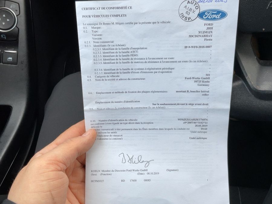 Ford Fiesta d'occasion