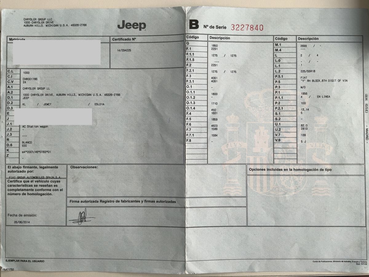 Jeep Cherokee 2.0 M-Jet Limited FWD