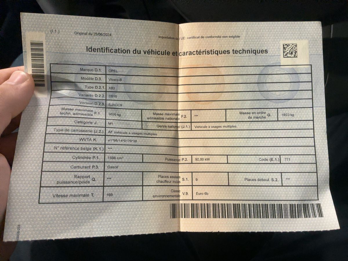 Opel Vivaro d'occasion