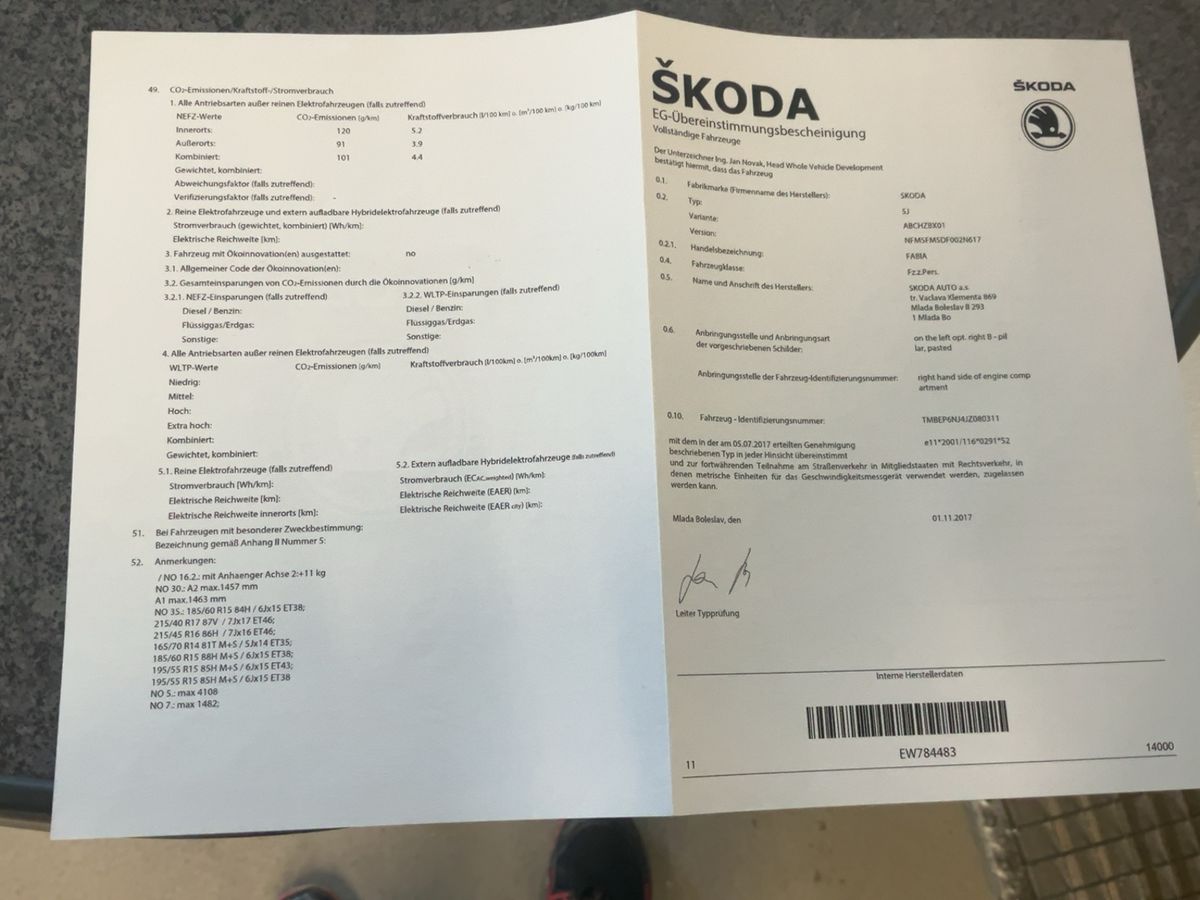 Skoda Fabia d'occasion