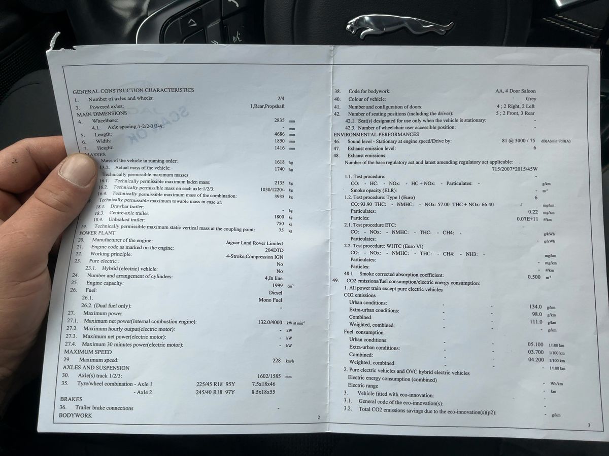 Jaguar XE d'occasion