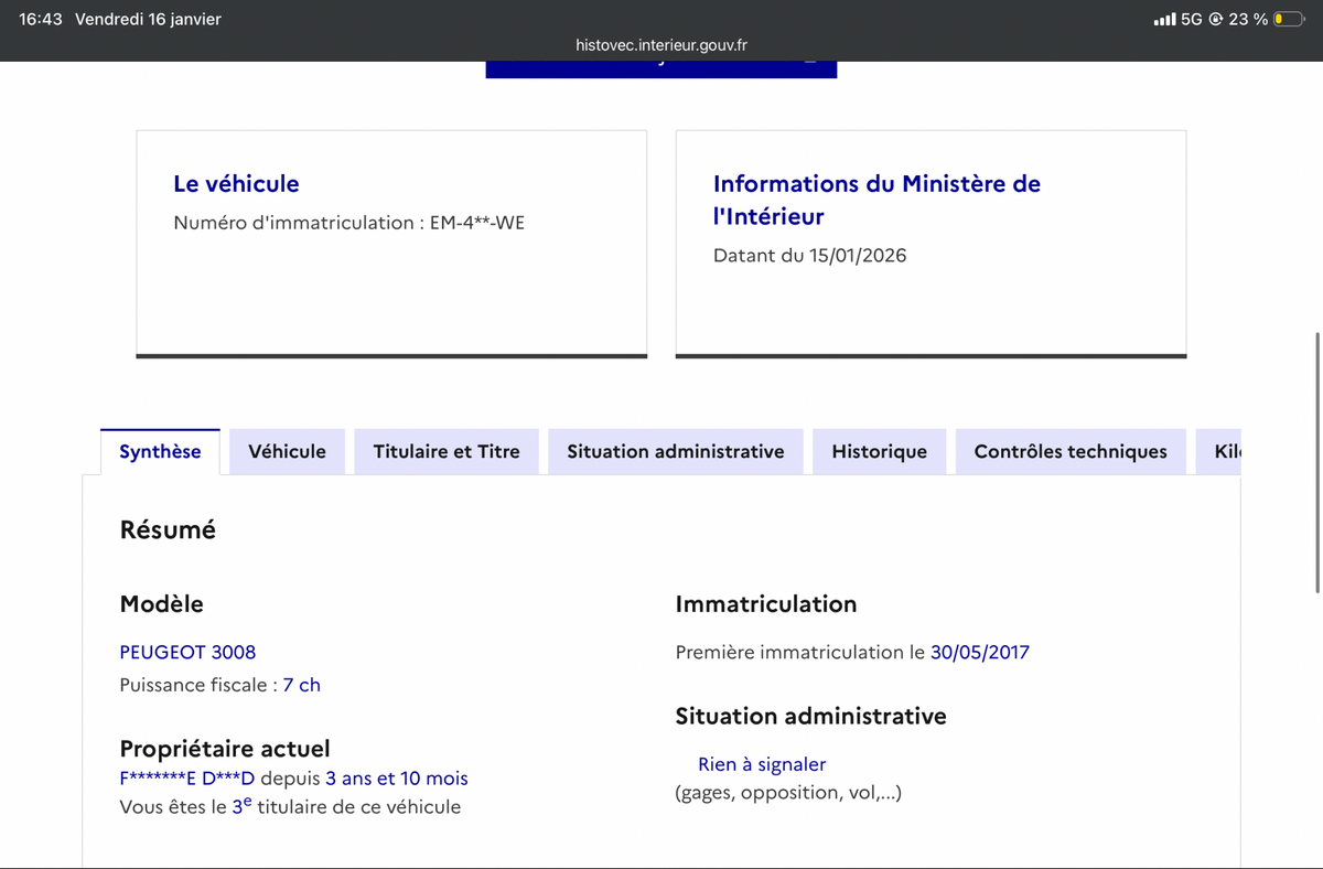 Peugeot 3008 d'occasion