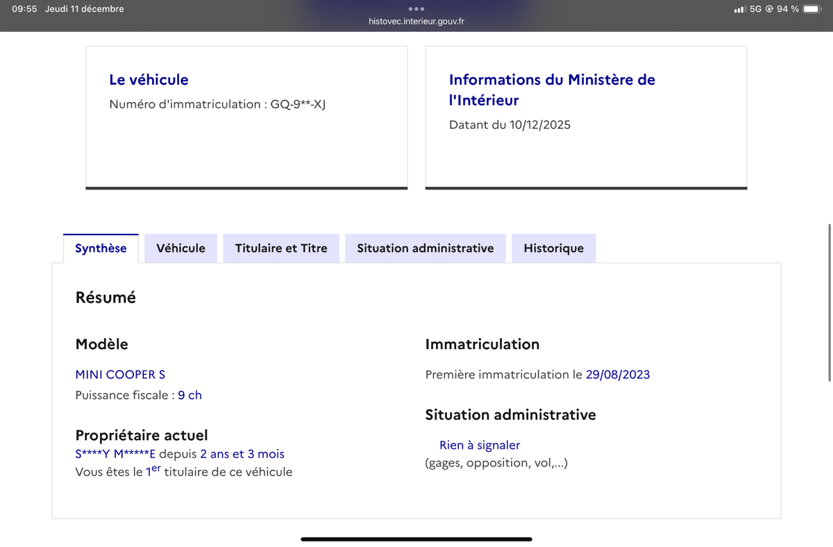 MINI Cooper d'occasion
