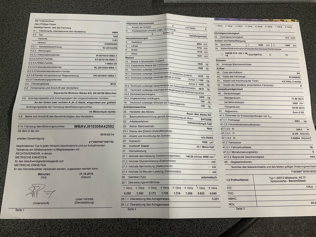 BMW X4 xDrive 20d xLine