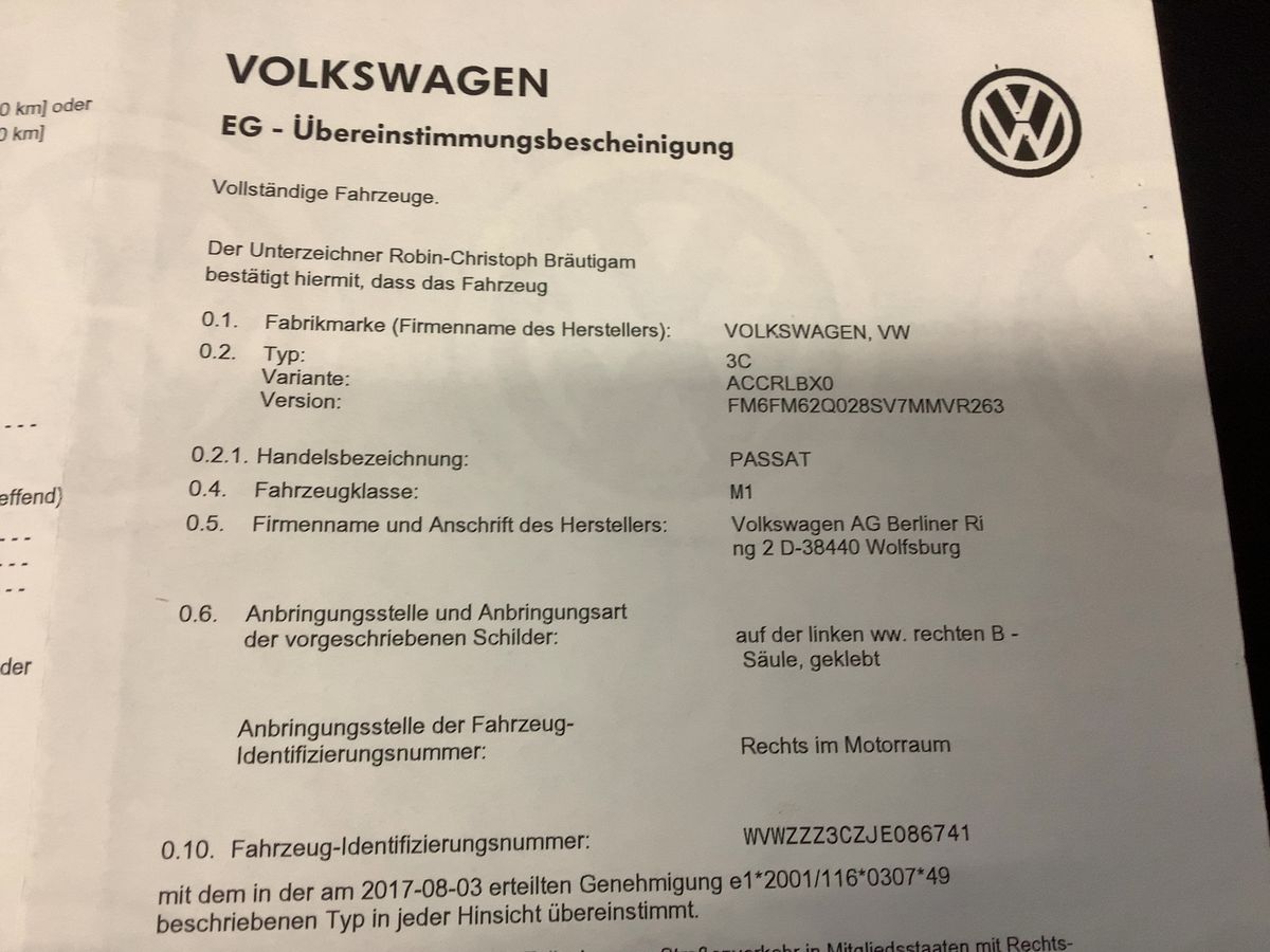 Volkswagen Passat d'occasion