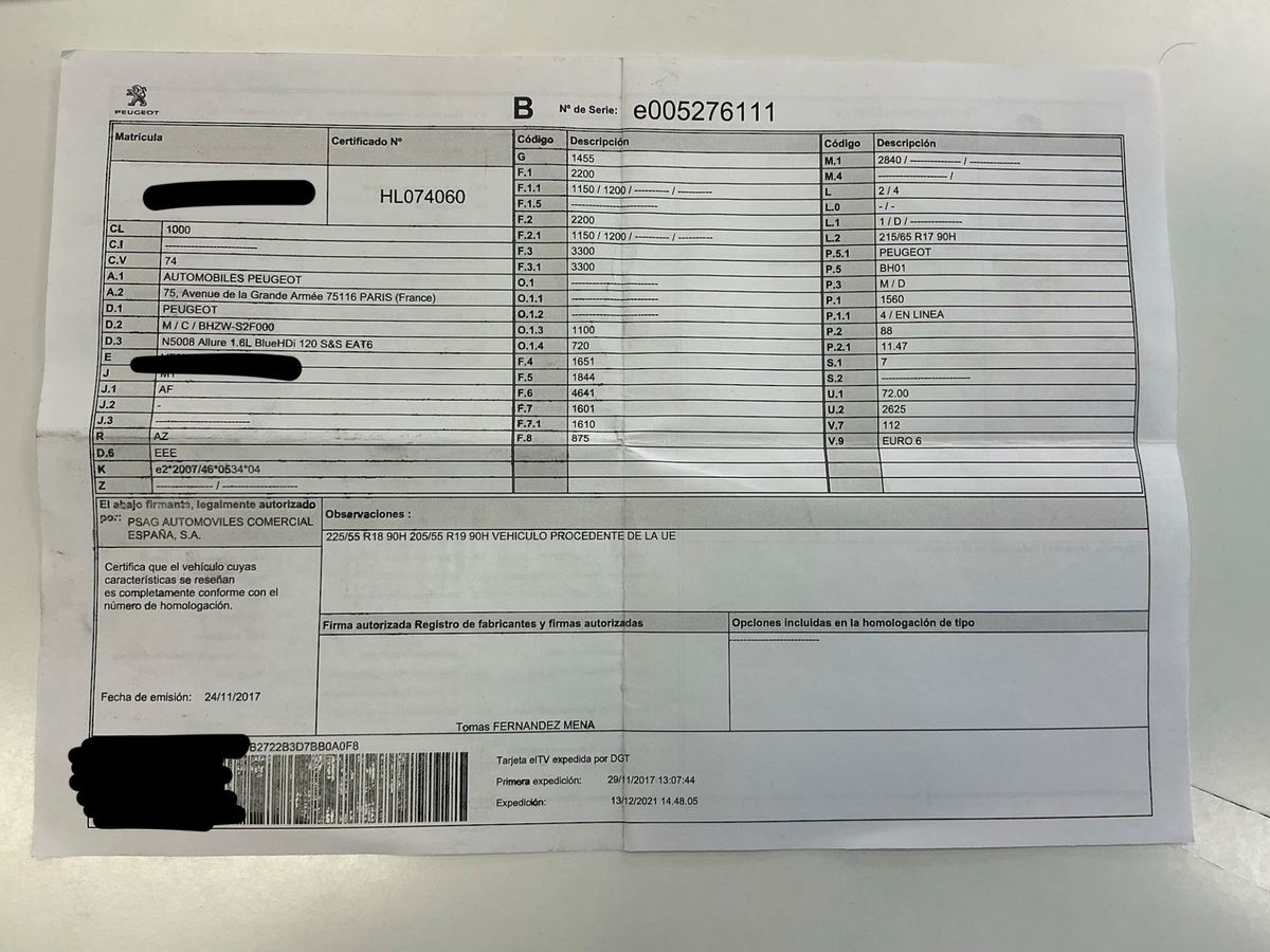 Peugeot 5008 d'occasion