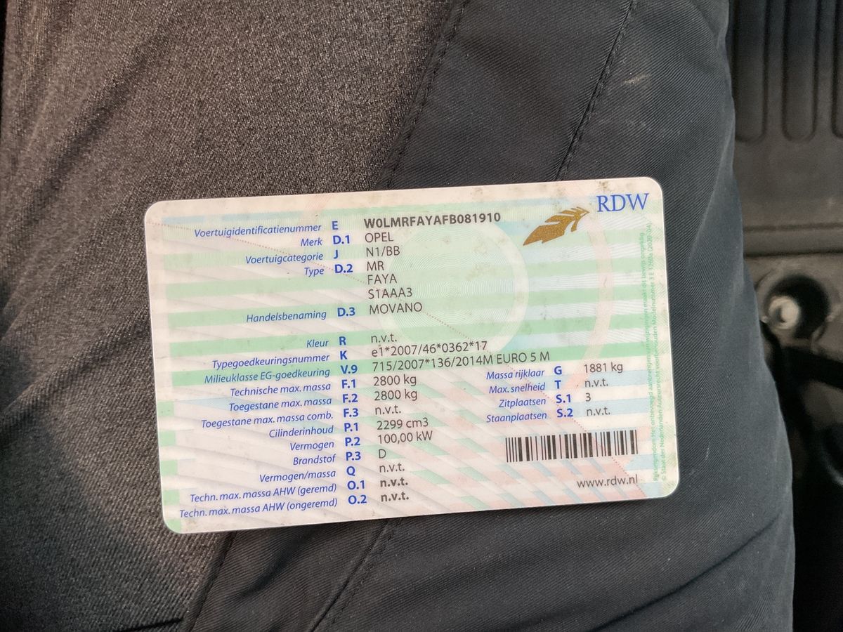 Opel Movano 2.3 Biturbo CDTI Ka L1H1 2,8t