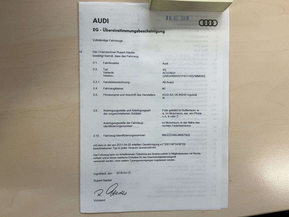 Audi A6 d'occasion