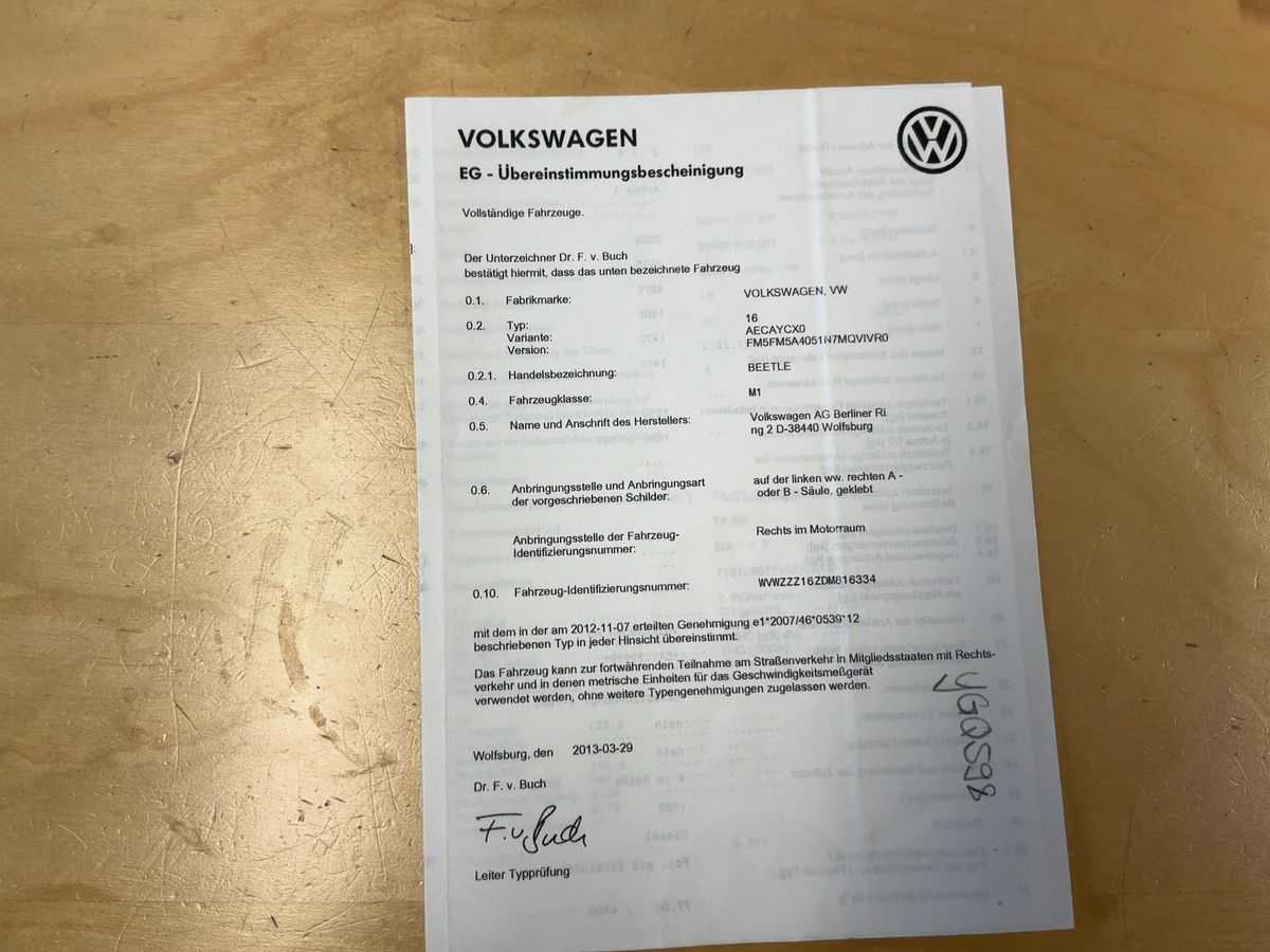 Volkswagen Beetle d'occasion