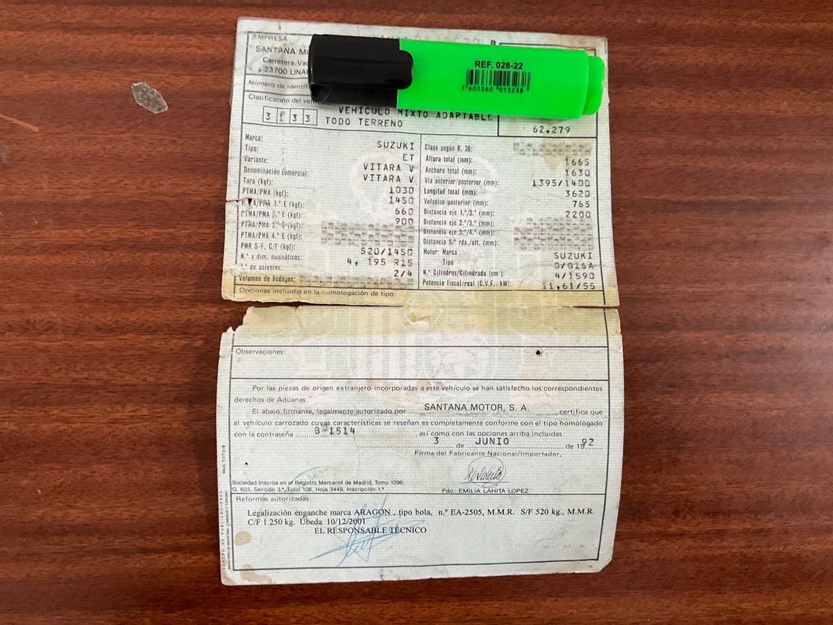 Suzuki Vitara 1.6 De Luxe