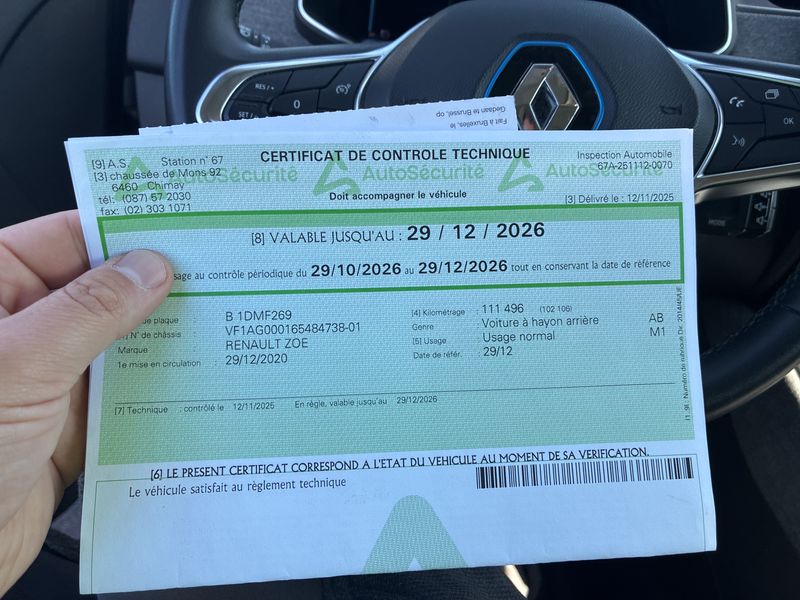 Renault Zoe electric drive 51 kW Intens — zdjęcie 18