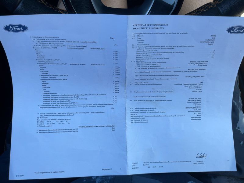 Ford Ranger 2.0 TDCi EcoBlue Wildtrak e-4WD Doppelkabine — zdjęcie 16