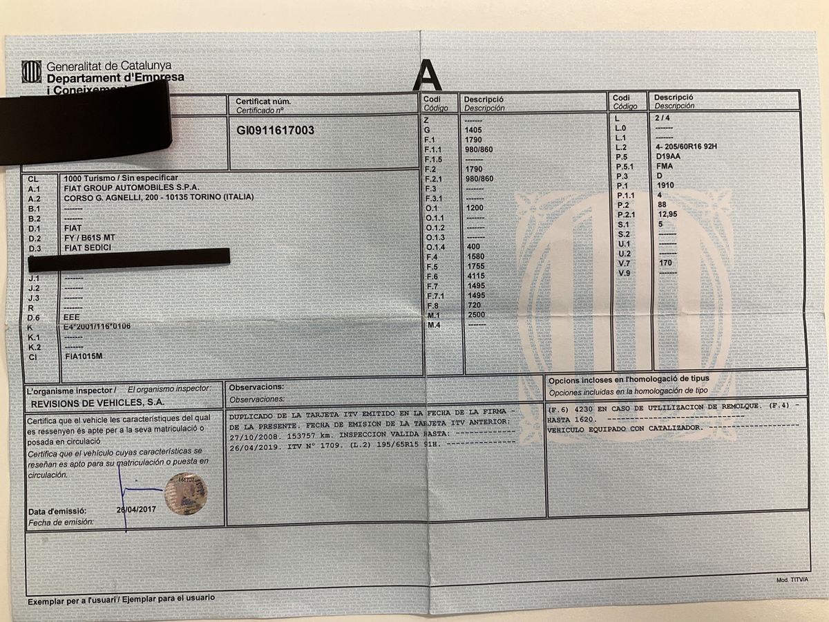 Fiat Sedici d'occasion