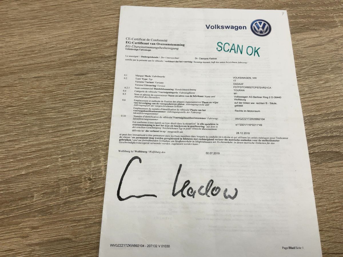 Volkswagen Touran d'occasion