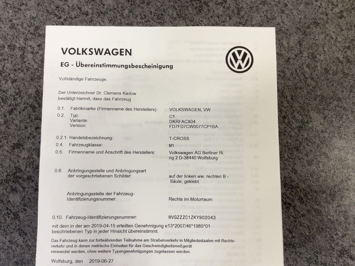Volkswagen T-Cross d'occasion