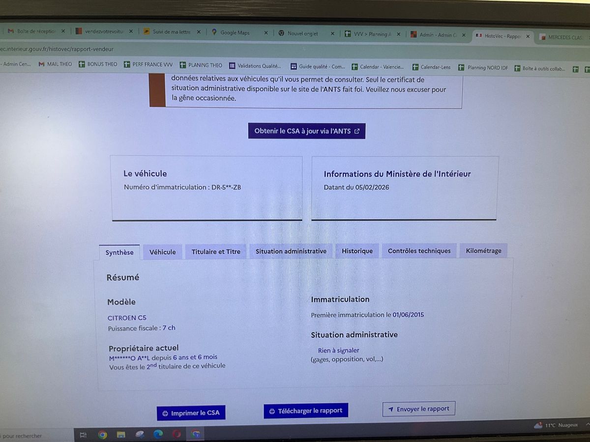 Citroen C5 d'occasion