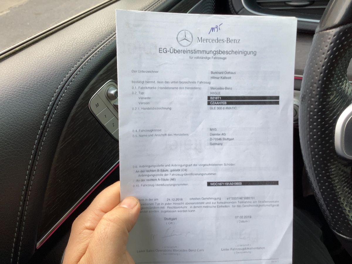 Mercedes-Benz GLE-Klasse d'occasion