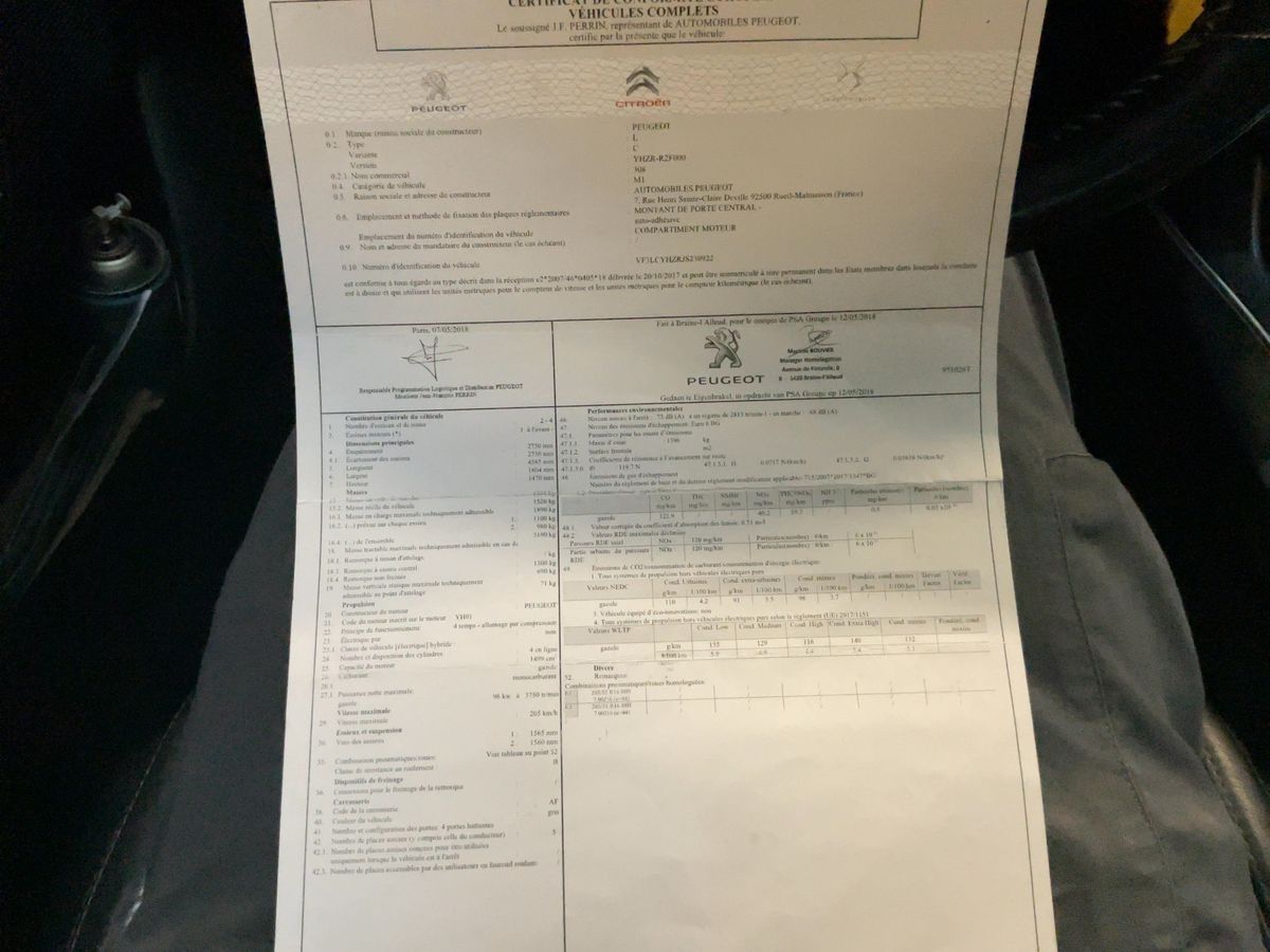 Peugeot 308 d'occasion
