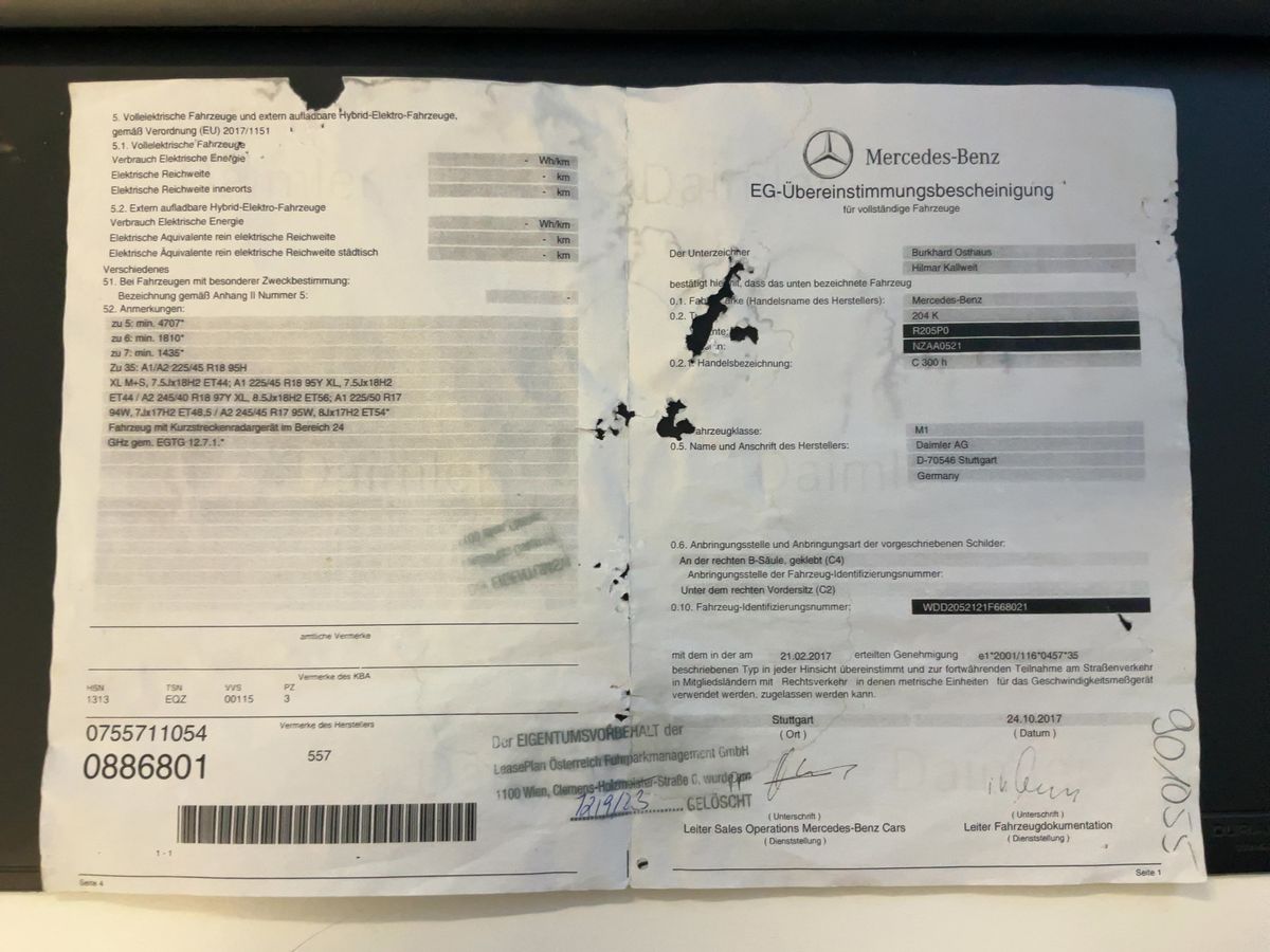 Mercedes-Benz C-Klasse d'occasion