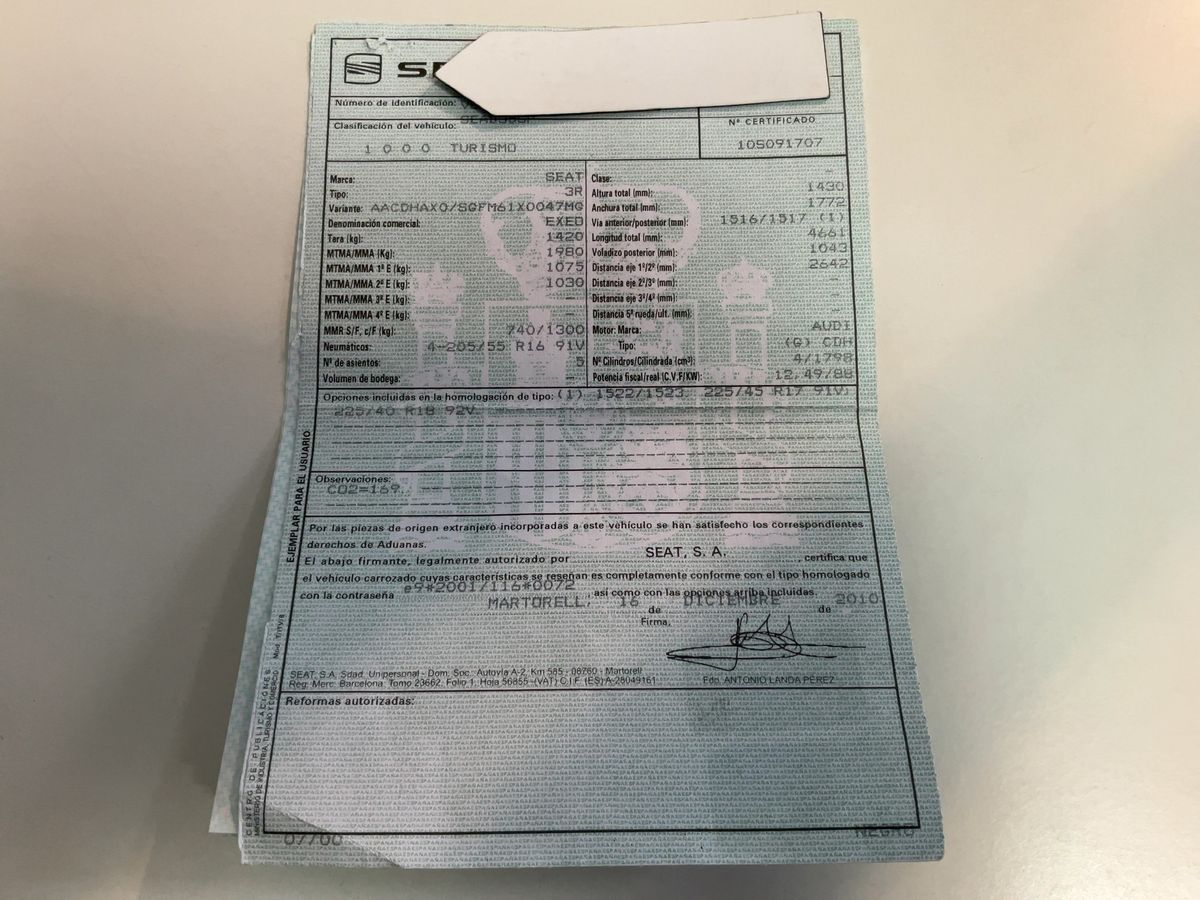 Seat Exeo d'occasion