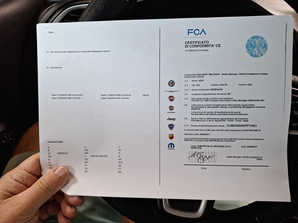 Jeep Renegade 1.4 M-Air Limited FWD