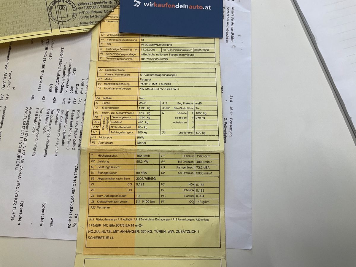 Peugeot Partner d'occasion