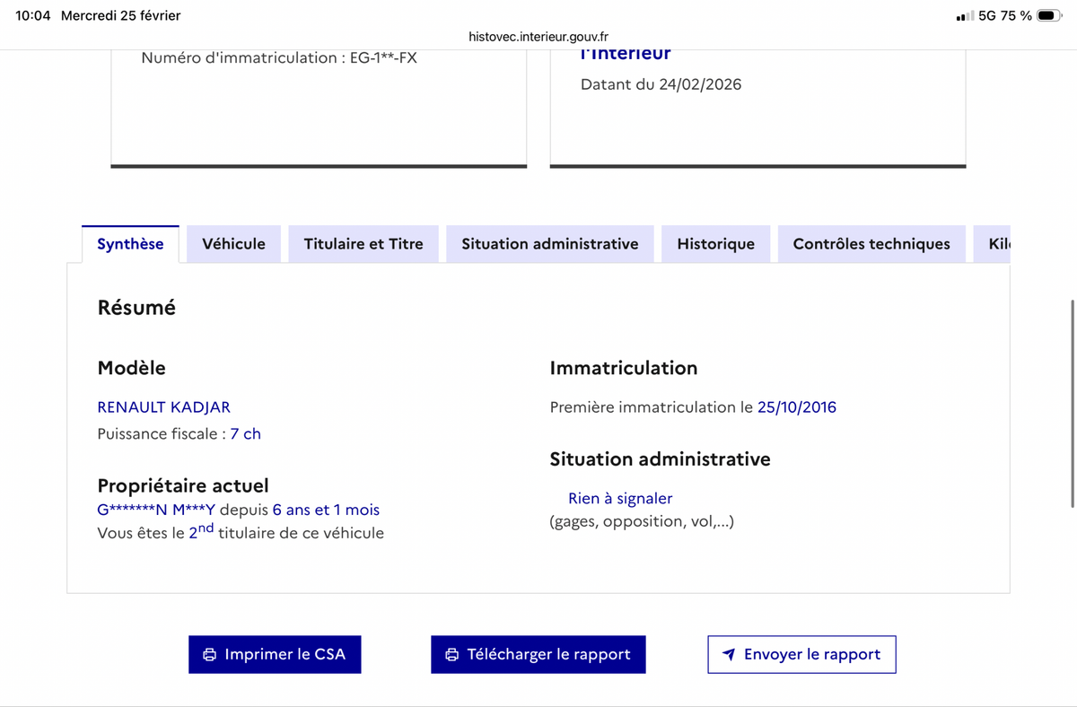 Renault Kadjar d'occasion
