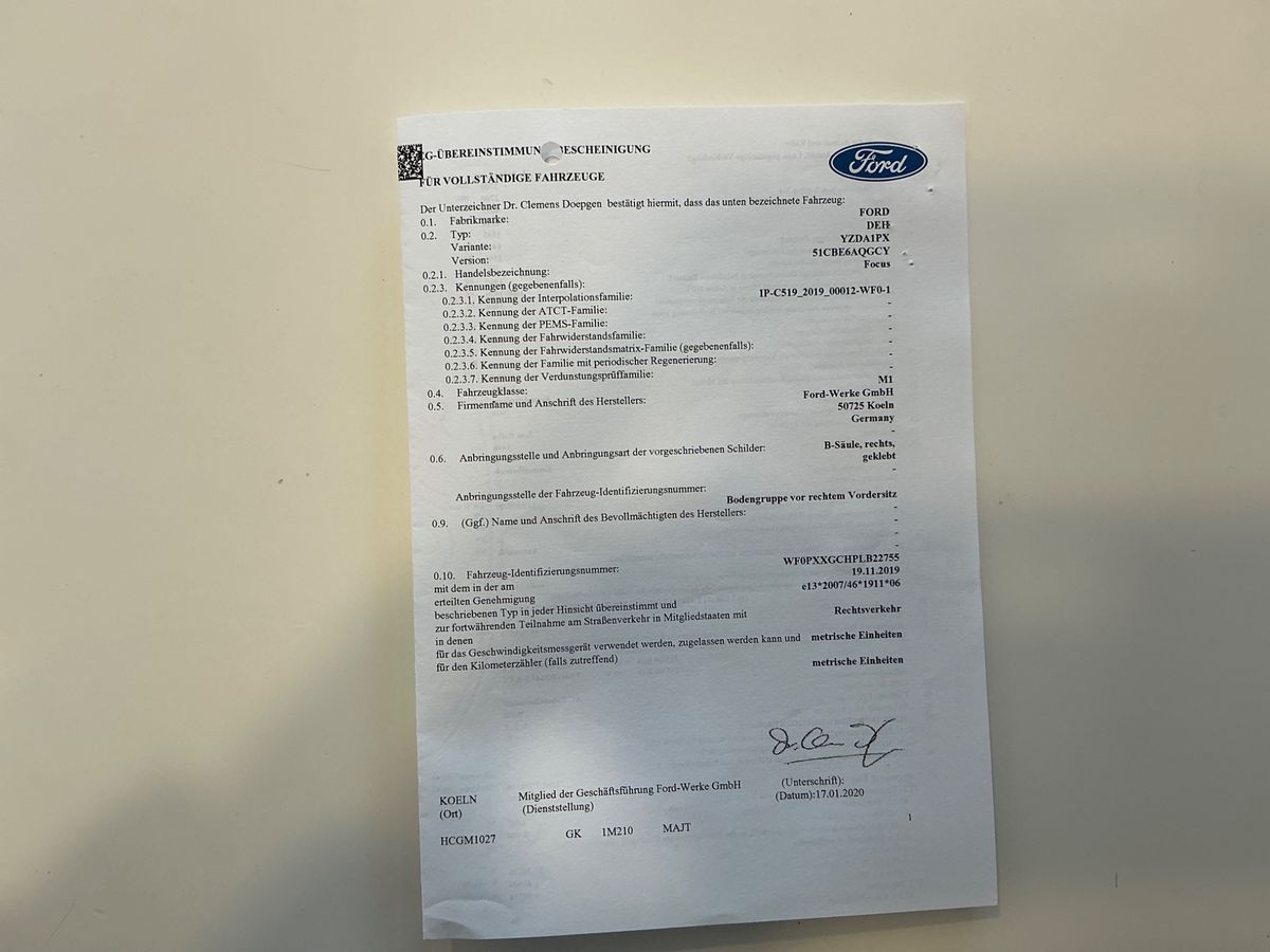 Ford Focus 1.5 EcoBoost Active