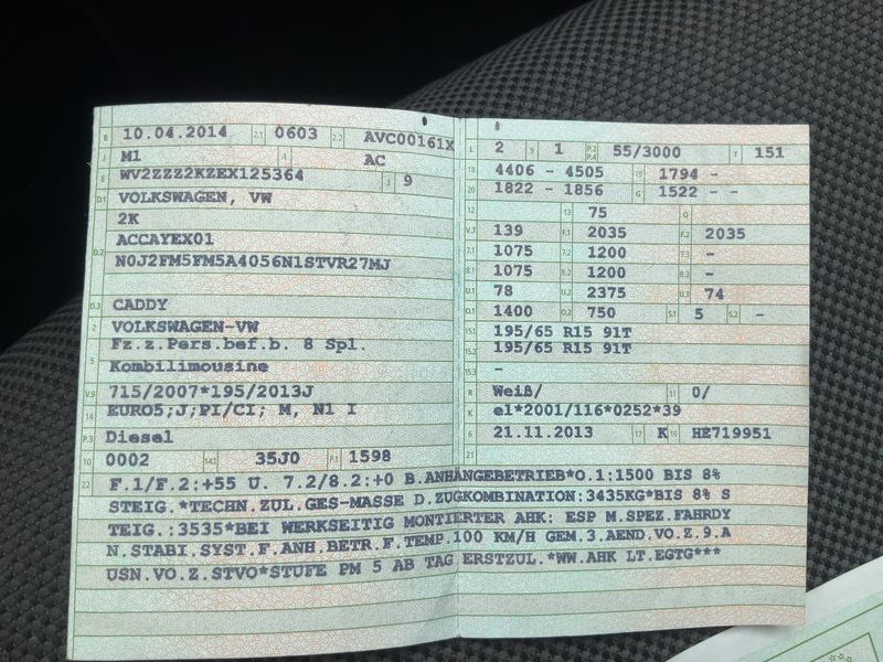 Volkswagen Caddy 1.6 TDI Trendline BlueMotion Tech — zdjęcie 15