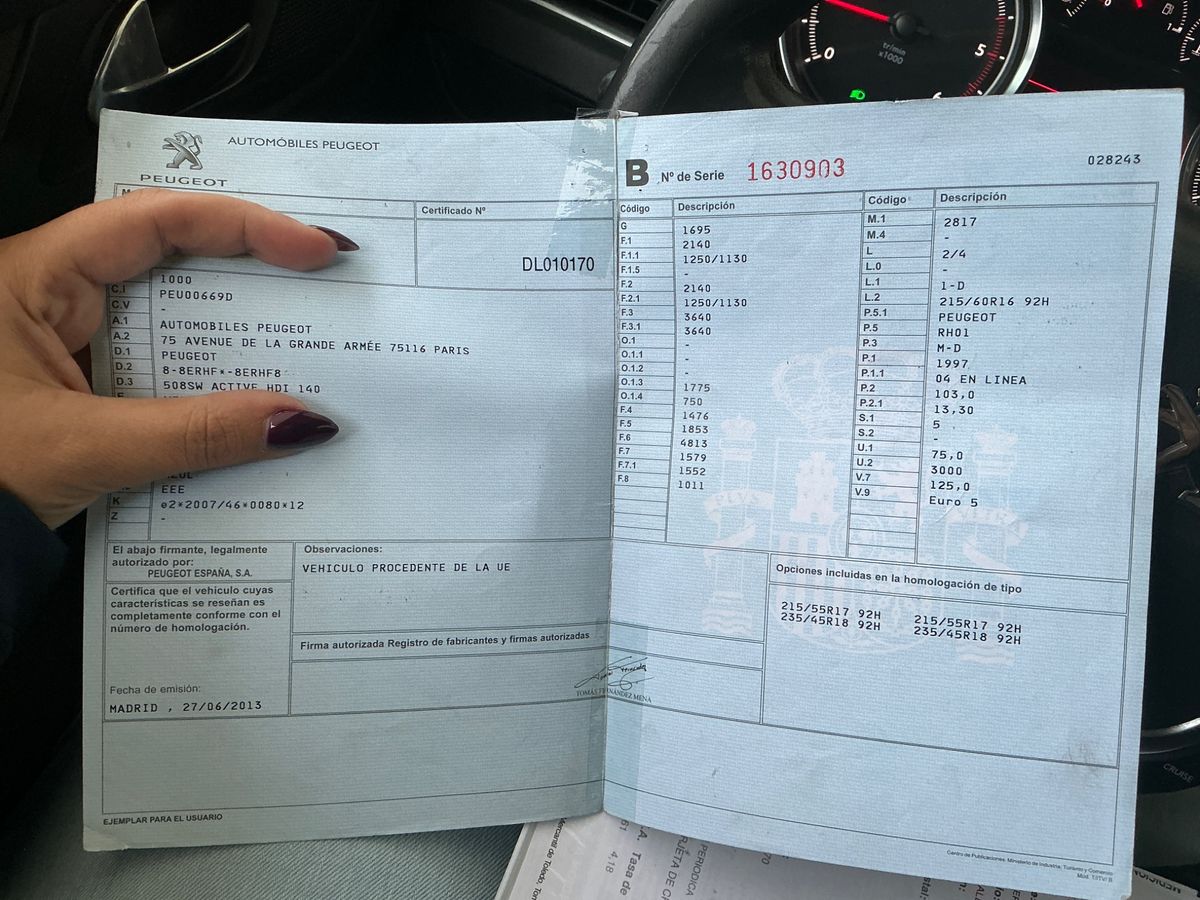 Peugeot 508 2.0 HDi Active