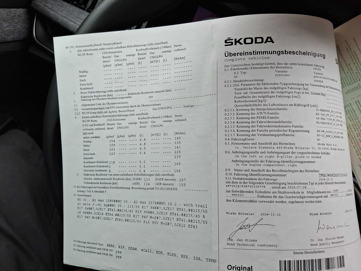 Skoda Superb d'occasion