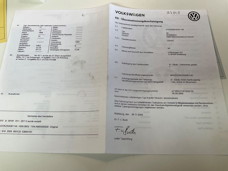 Volkswagen Caddy 2.0 TDI Maxi Life 2009 – снимка 6