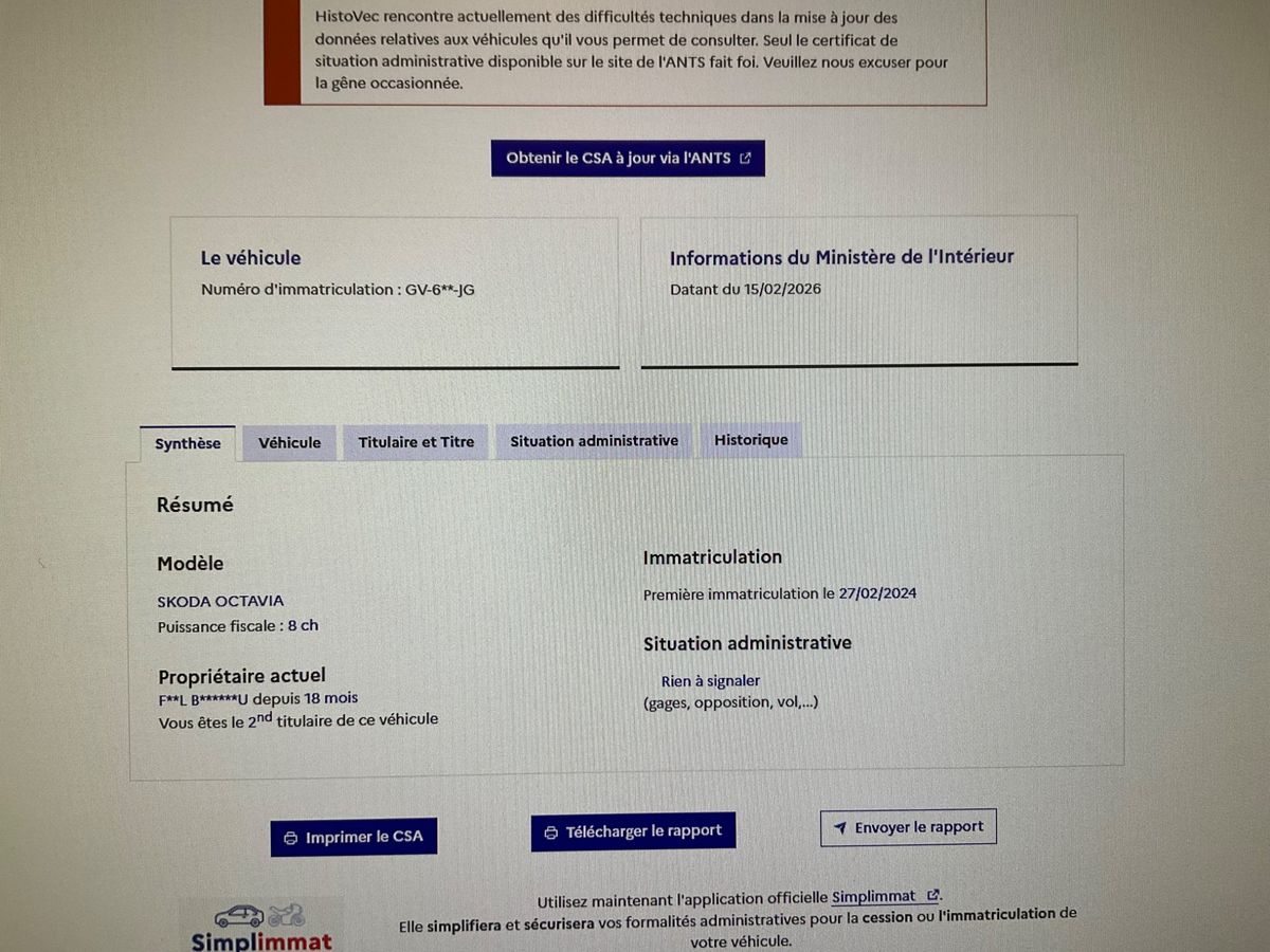 Skoda Octavia d'occasion