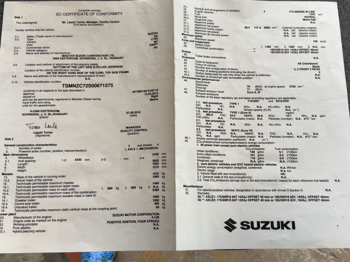 Suzuki Swift d'occasion