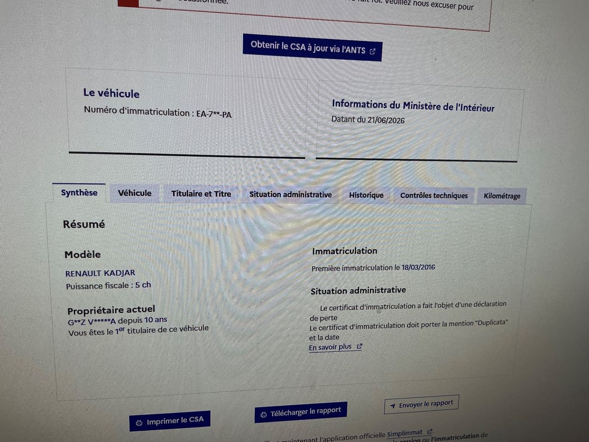 Renault Kadjar d'occasion