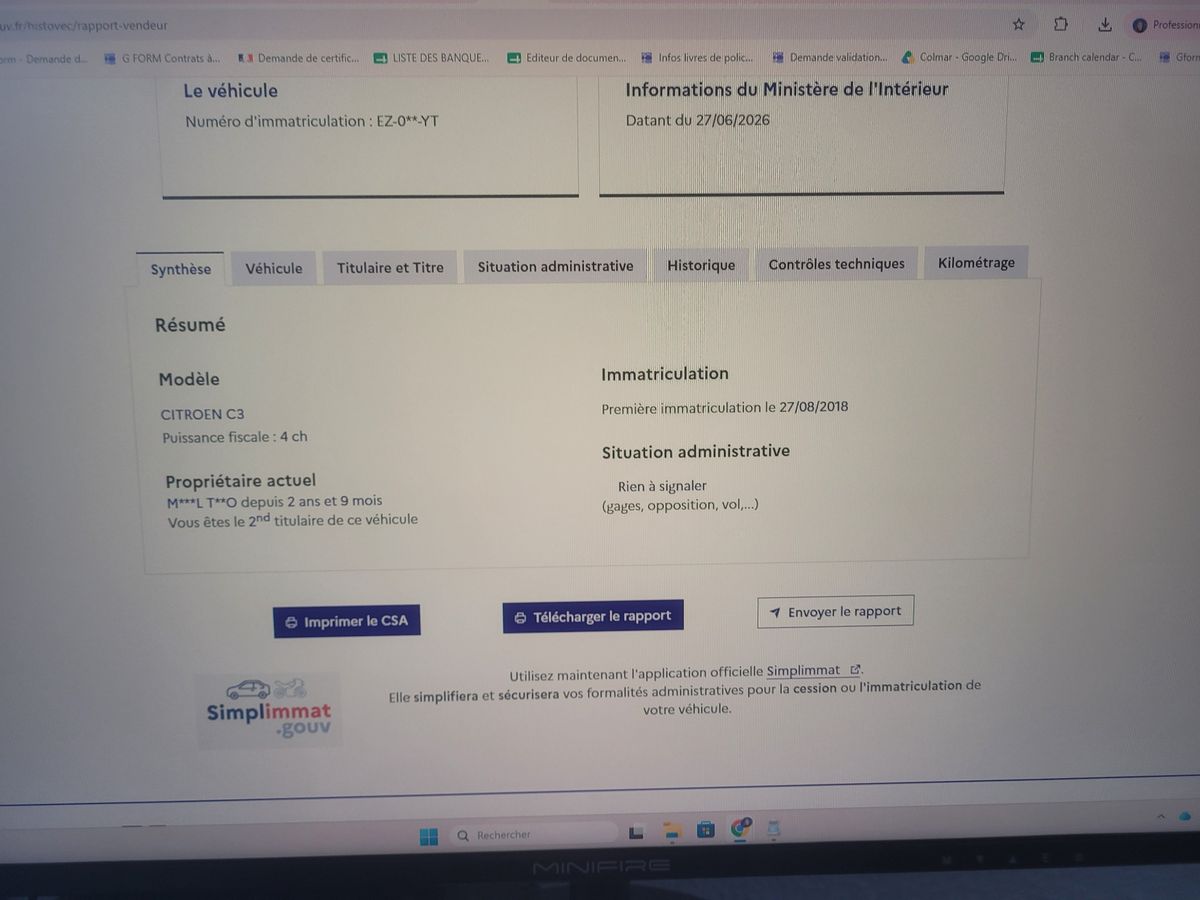 Citroen C3 d'occasion