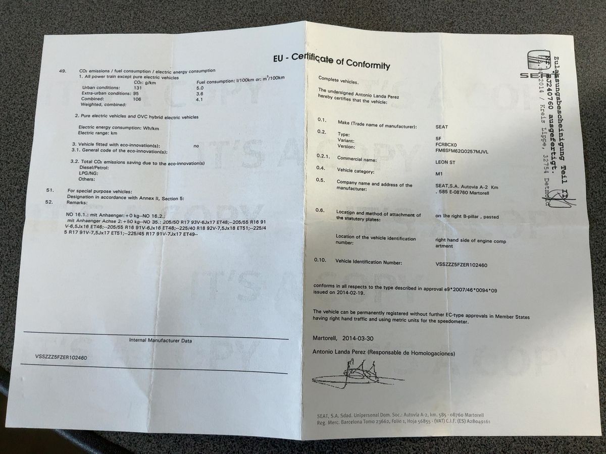 Seat Leon 2.0 TDI FR