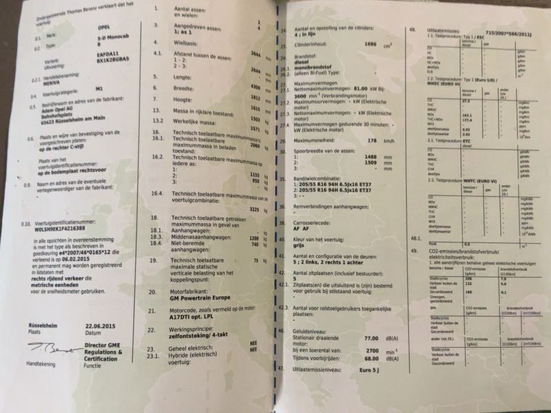 Opel Meriva 1.7 CDTI Cosmo Pack — zdjęcie 16