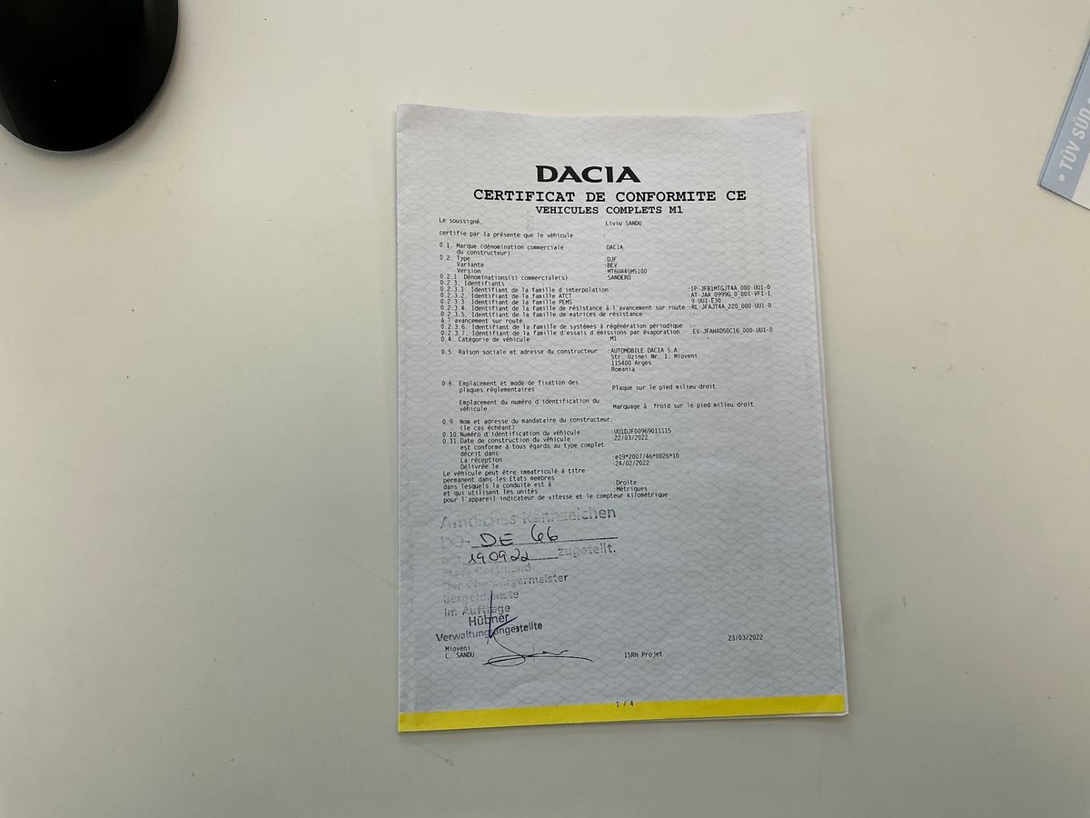 Dacia Sandero d'occasion