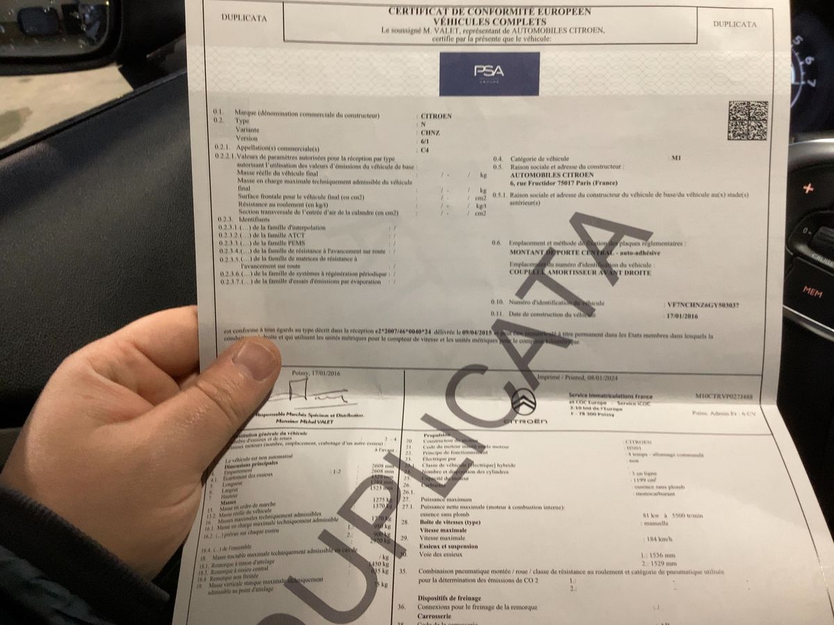 Citroen C4 d'occasion