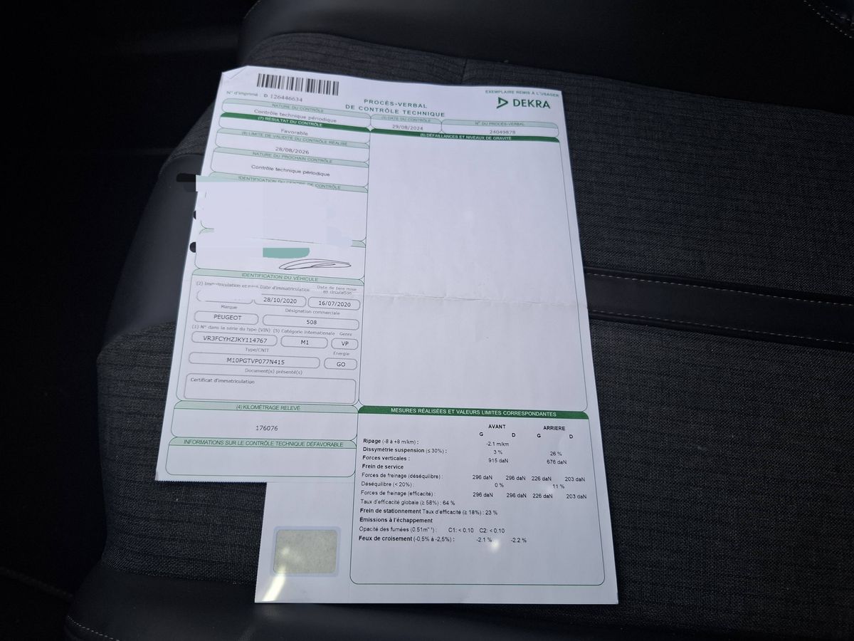 Peugeot 508 d'occasion