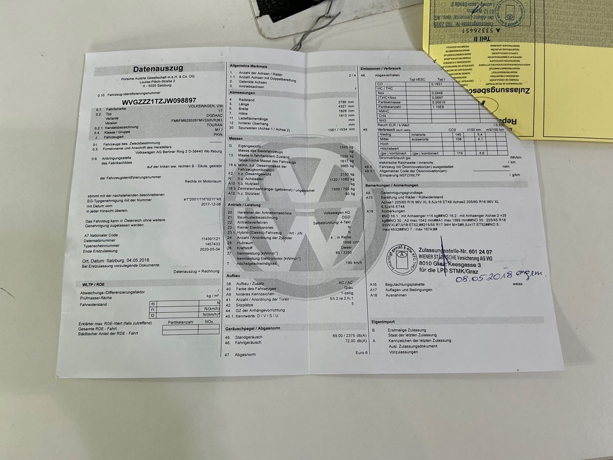 Volkswagen Touran d'occasion