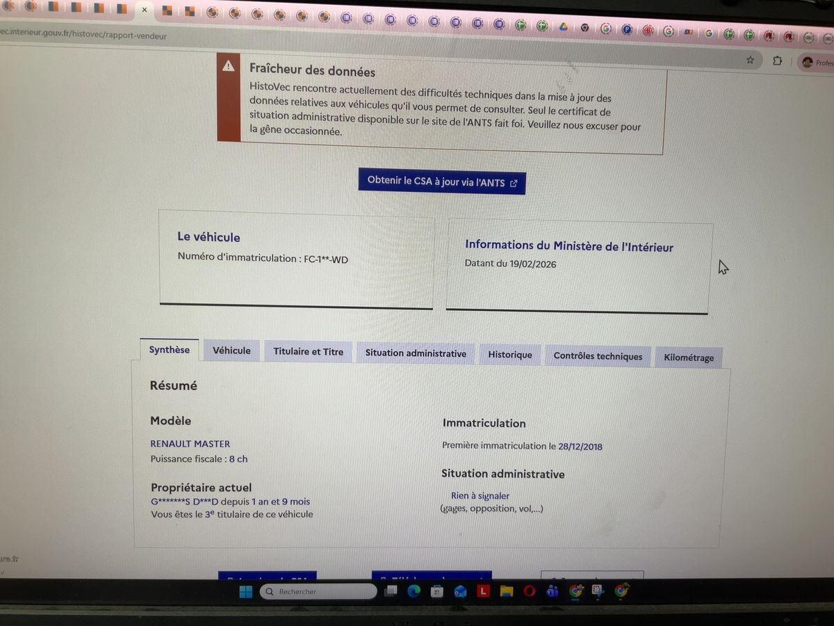 Renault Master d'occasion