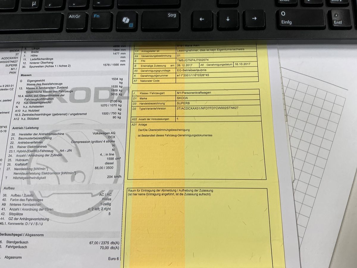Skoda Superb d'occasion