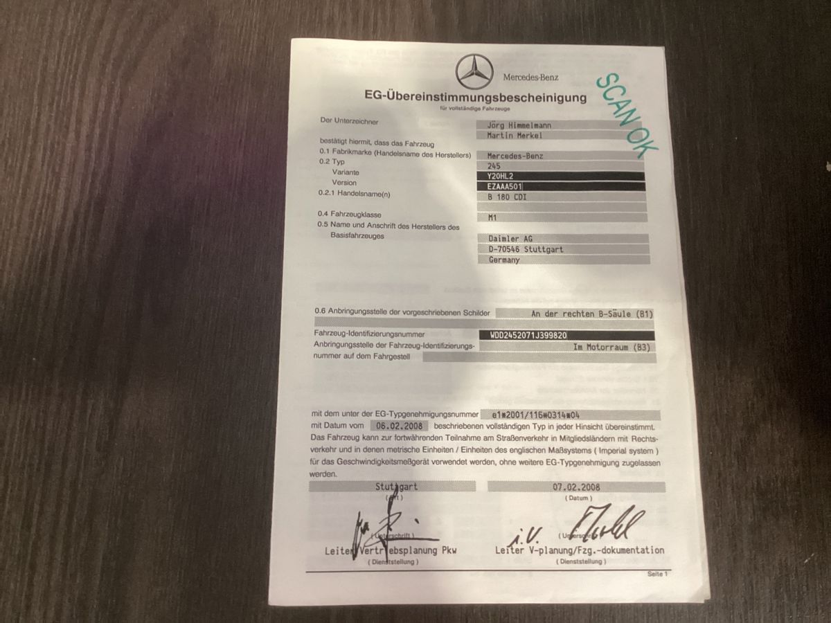 Mercedes-Benz B-Klasse d'occasion