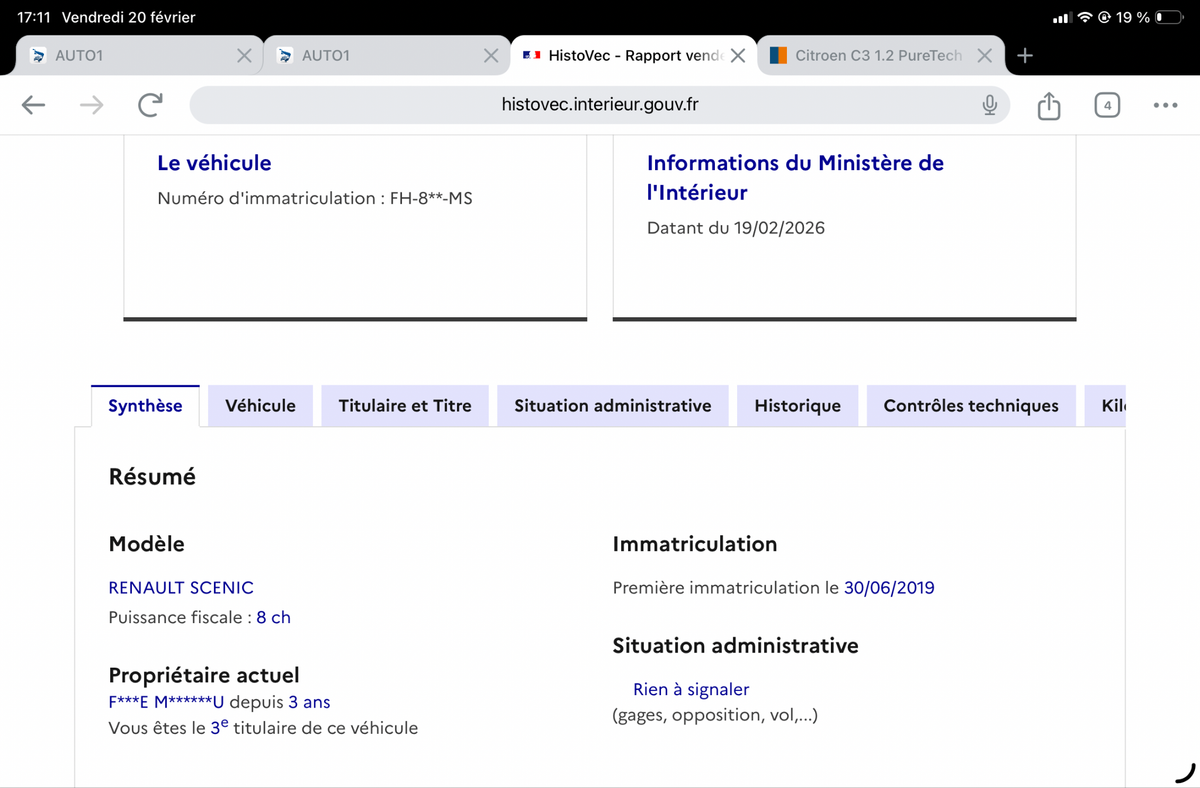Renault Grand d'occasion
