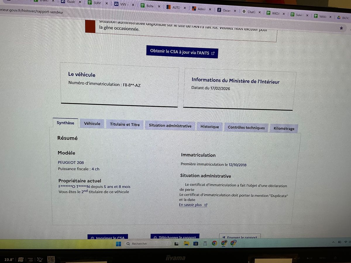 Peugeot 208 d'occasion