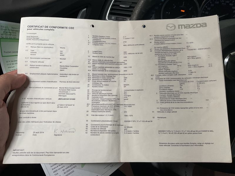 Mazda 6 2.2 Turbodiesel Business-Line — zdjęcie 6